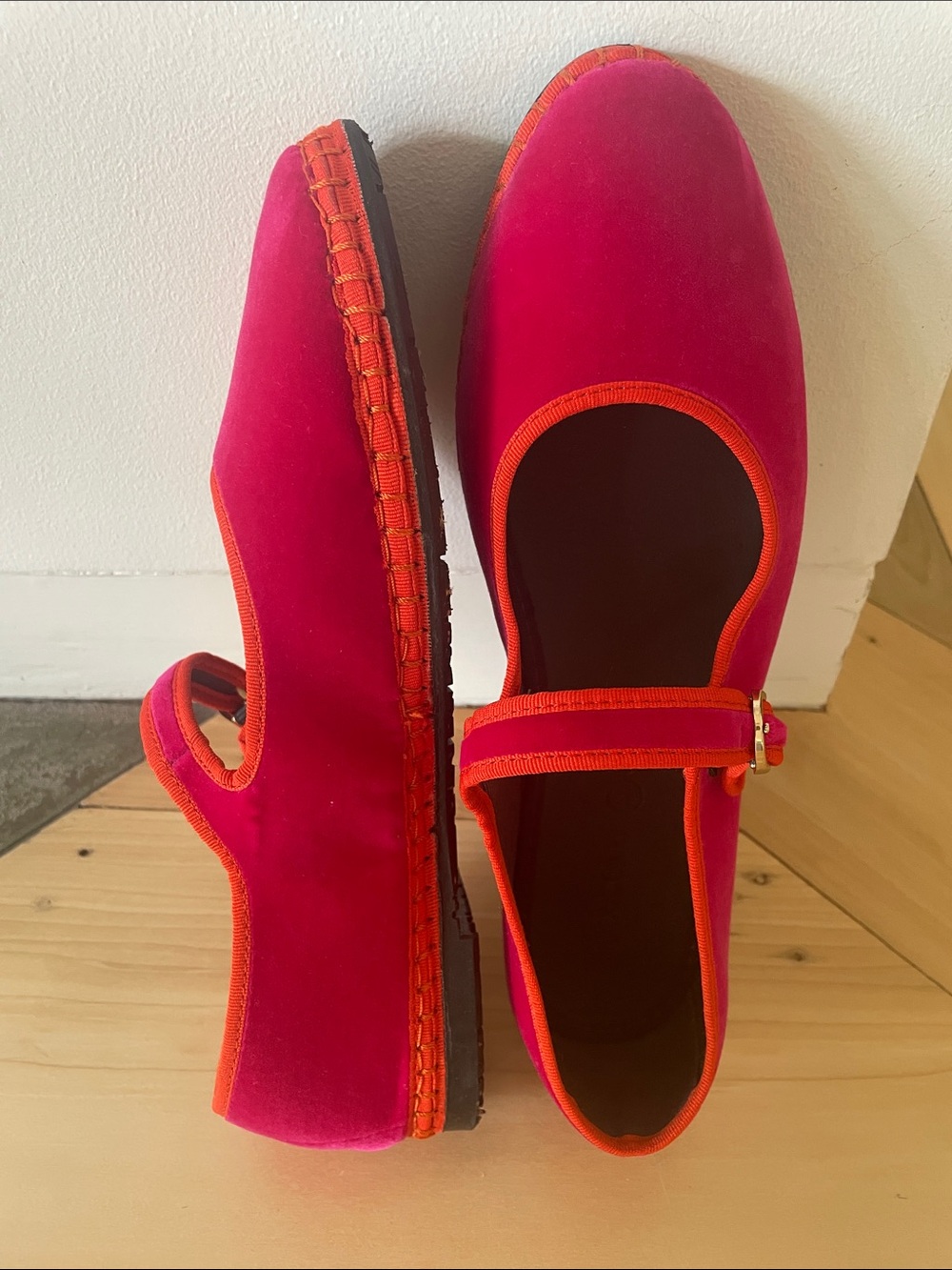 New Flabelus Pink Mary Jane “Nana”Shoes. Brand new without box. Size EU41, US 10